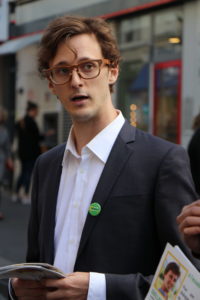 Guillaume Cot - Candidat à la mairie du 9e - l'Ecologie pour Paris