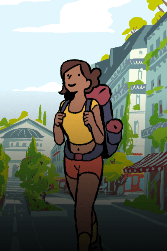 Portrait de Lucia - Parisienne